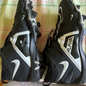 Black Nike Football cleats
